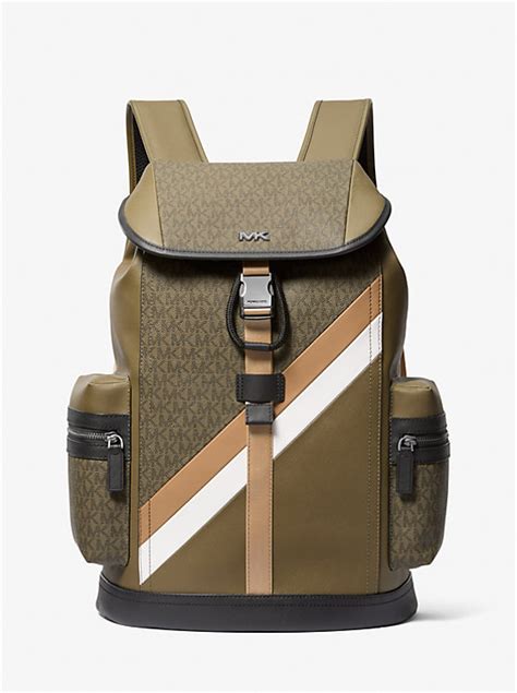 rivington michael kors|Rivington Logo Stripe Backpack .